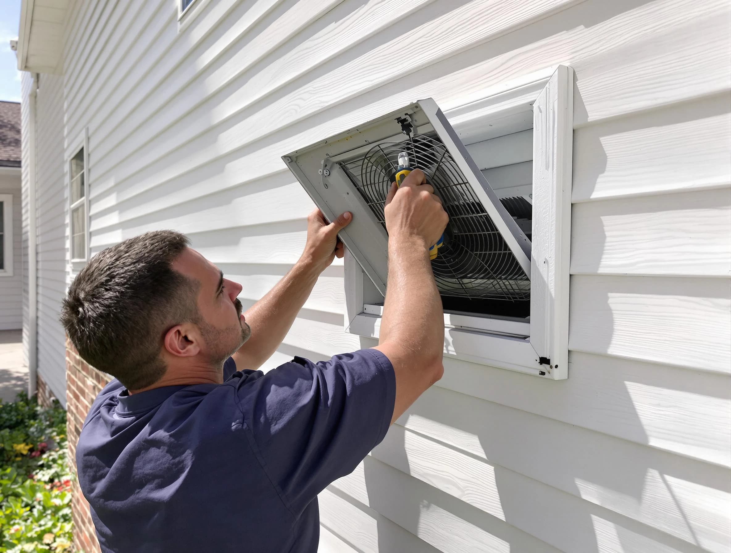 Dryer Vent Cover Replacement in Indio